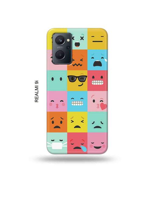 tweakymod designer printed hard case | emojies back cover compatible with realme 9i - 18999158 - Very Small Image - 1