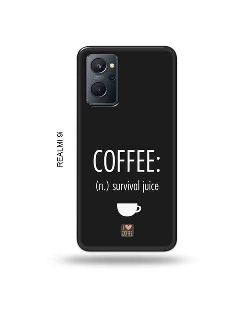 coffee survival juice back cover compatible with realme 9i - 18999205 - Very Small Image - 1