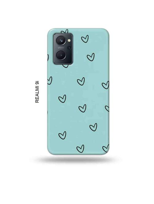 hearts back cover compatible with realme 9i - 18999231 - Very Small Image - 1
