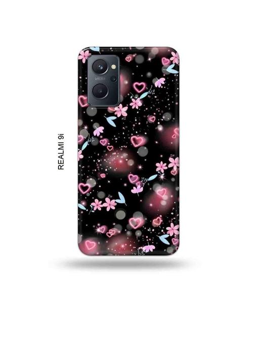 flower and hearts back cover compatible with realme 9i - 18999233 - Very Small Image - 1