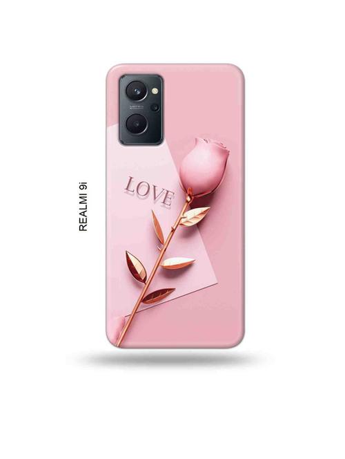 flower love back cover compatible with realme 9i - 18999236 - Very Small Image - 1