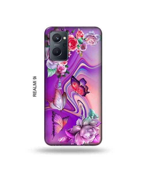 flowers back cover compatible with realme 9i - 18999243 - Very Small Image - 1