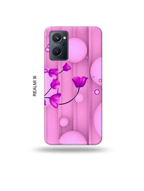 flowers back cover compatible with realme 9i - 18999252 - Very Small Image - 1