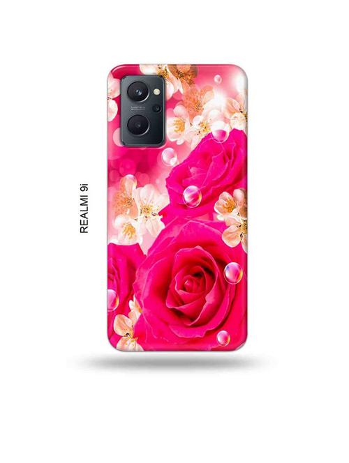 flowers back cover compatible with realme 9i - 18999267 - Very Small Image - 1