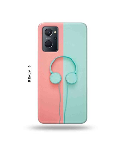 hipster headset back cover compatible with realme 9i - 18999303 - Very Small Image - 1