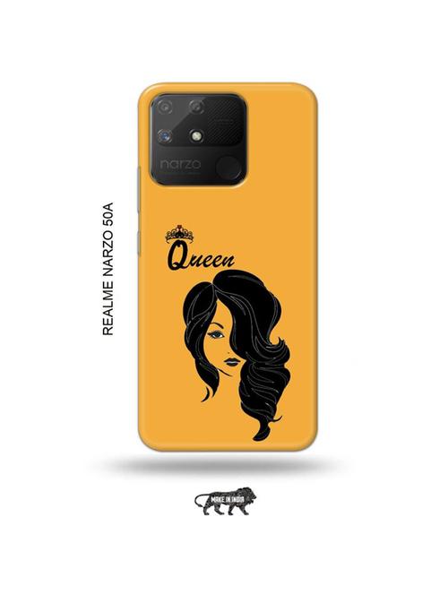 queen back cover compatible with realme narzo 50a - 18999432 - Very Small Image - 1