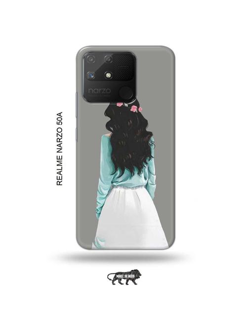 tiara queen back cover compatible with realme narzo 50a - 18999447 - Very Small Image - 1