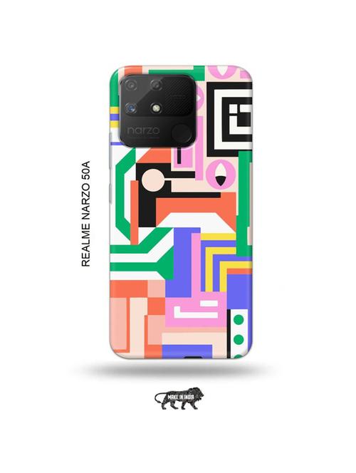hologram boxes back cover compatible with realme narzo 50a - 18999478 - Very Small Image - 1