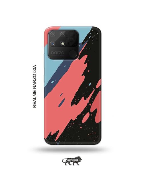 abstract colour back cover compatible with realme narzo 50a - 18999482 - Very Small Image - 1
