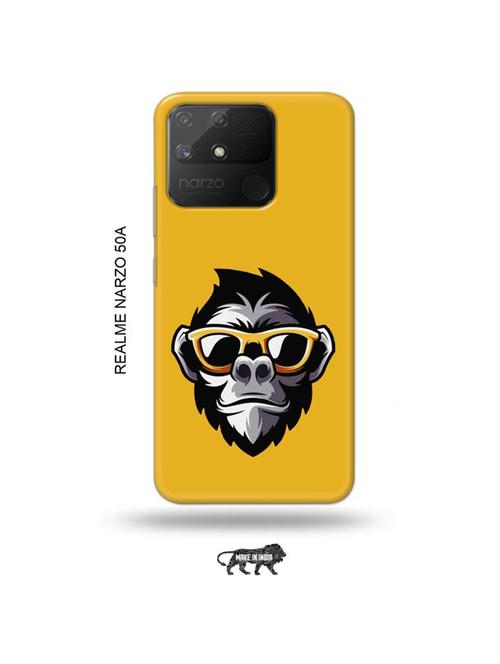 cool monkey back cover compatible with realme narzo 50a - 18999512 - Very Small Image - 1