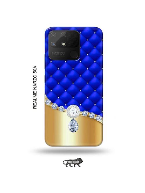 tweakymod designer printed hard case | diamond back cover compatible with realme narzo 50a - 18999557 - Very Small Image - 1