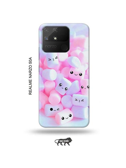 cute faces back cover compatible with realme narzo 50a - 18999642 - Very Small Image - 1