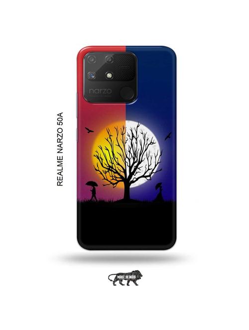 two worlds back cover compatible with realme narzo 50a - 18999660 - Very Small Image - 1