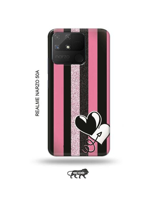 hearts back cover compatible with realme narzo 50a - 18999681 - Very Small Image - 1