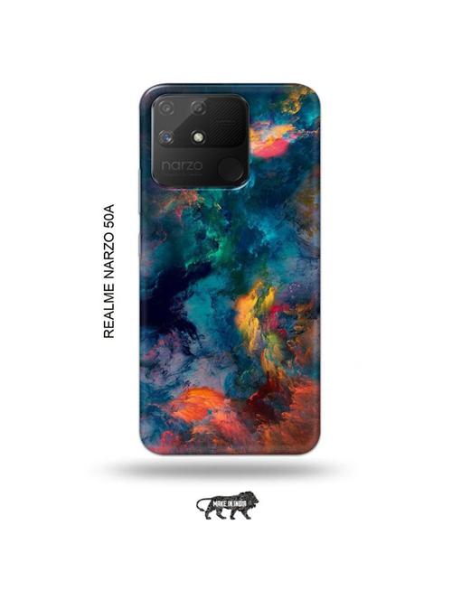 abstract colours back cover compatible with realme narzo 50a - 18999695 - Very Small Image - 1