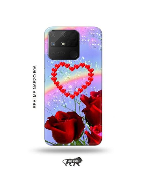 love design back cover compatible with realme narzo 50a - 18999721 - Very Small Image - 1