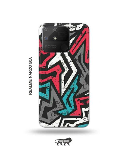 abstract back cover compatible with realme narzo 50a - 18999793 - Very Small Image - 1