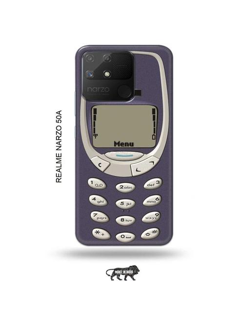 classic mobile back cover compatible with realme narzo 50a - 18999808 - Very Small Image - 1