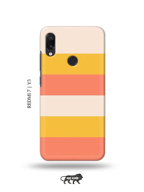 strips back cover compatible with redmi 7, redmi y3 - 19001174 - Very Small Image - 1