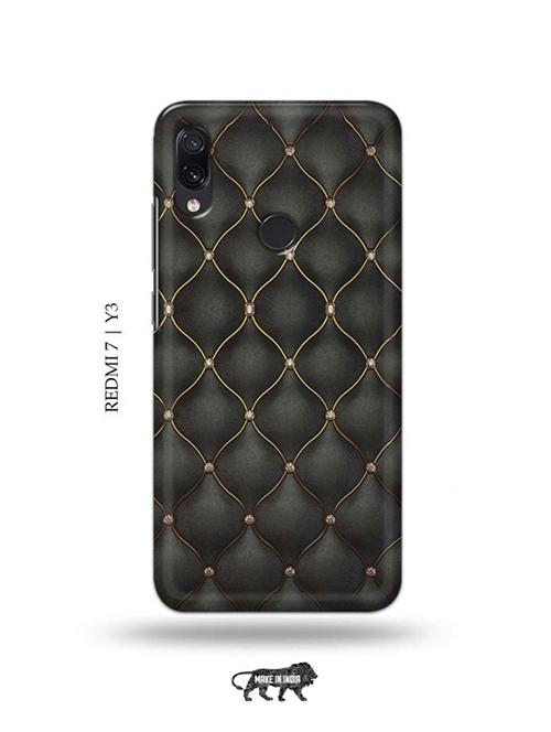 elegant design back cover compatible with redmi 7, redmi y3 - 19001205 - Very Small Image - 1