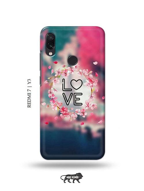 love design back cover compatible with redmi 7, redmi y3 - 19001222 - Very Small Image - 1