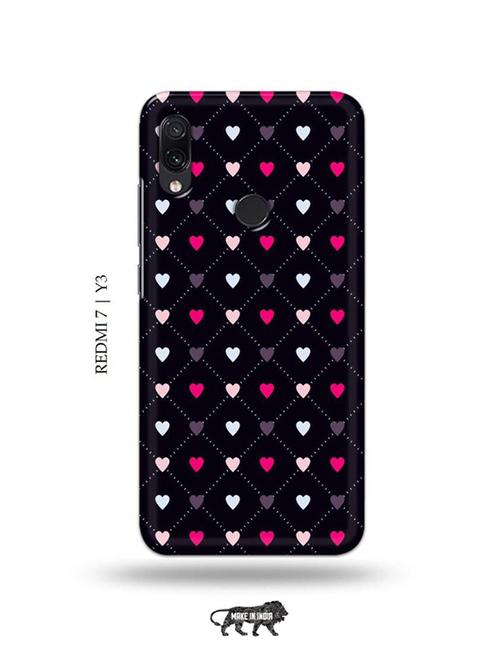 love design back cover compatible with redmi 7, redmi y3 - 19001229 - Very Small Image - 1