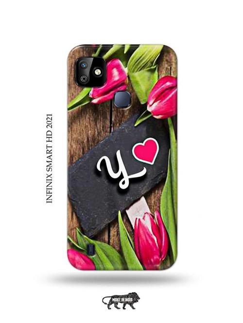 flower letter y back cover compatible with infinix smart hd 2021 - 19001361 - Very Small Image - 1
