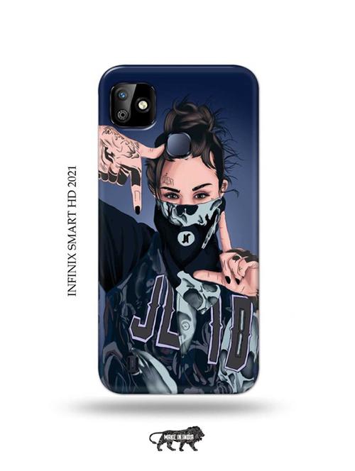 funky girl back cover compatible with infinix smart hd 2021 - 19001427 - Very Small Image - 1