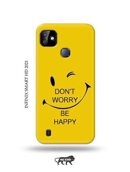 yellow coloured plastic smartphone mobile cover - 19001633 - Very Small Image - 1