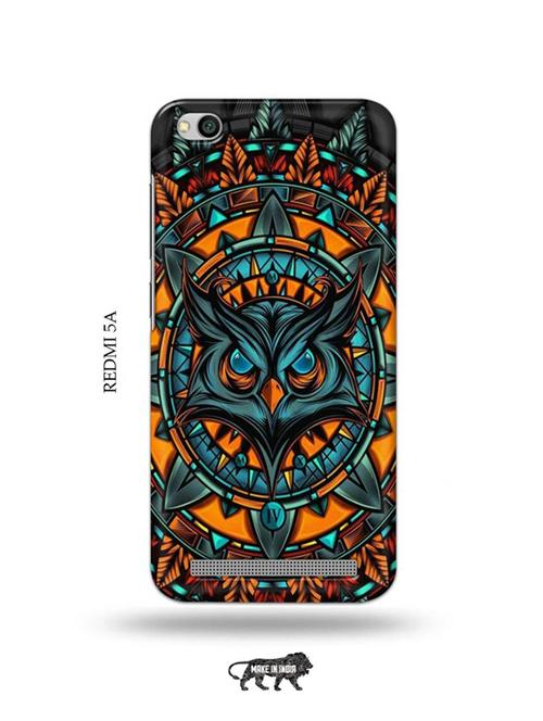 angry owl back cover compatible with redmi 5a - 19002628 - Very Small Image - 1