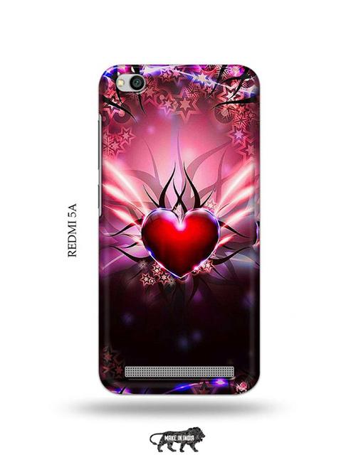 heart back cover compatible with redmi 5a - 19002729 - Very Small Image - 1