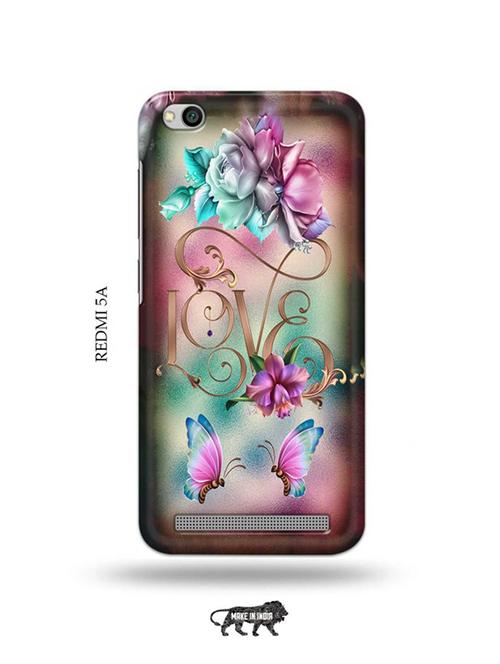 floral love back cover compatible with redmi 5a - 19002731 - Very Small Image - 1