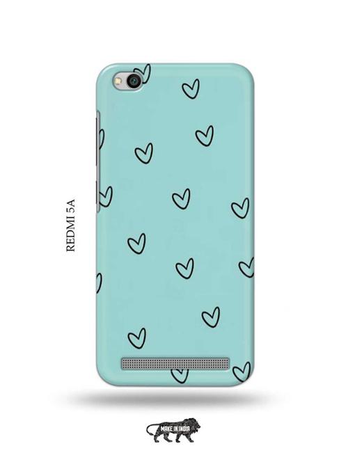 hearts back cover compatible with redmi 5a - 19002748 - Very Small Image - 1