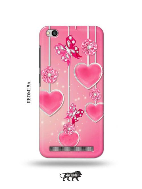 hearts back cover compatible with redmi 5a - 19002751 - Very Small Image - 1