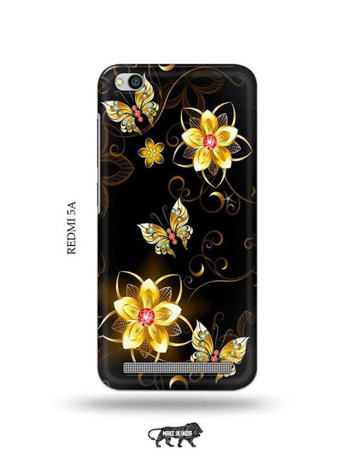flowers back cover compatible with redmi 5a - 19002759 - Very Small Image - 1