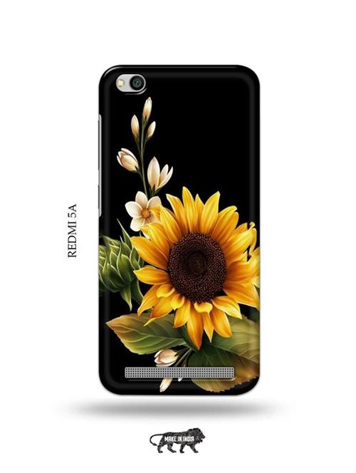 flowers back cover compatible with redmi 5a - 19002783 - Very Small Image - 1