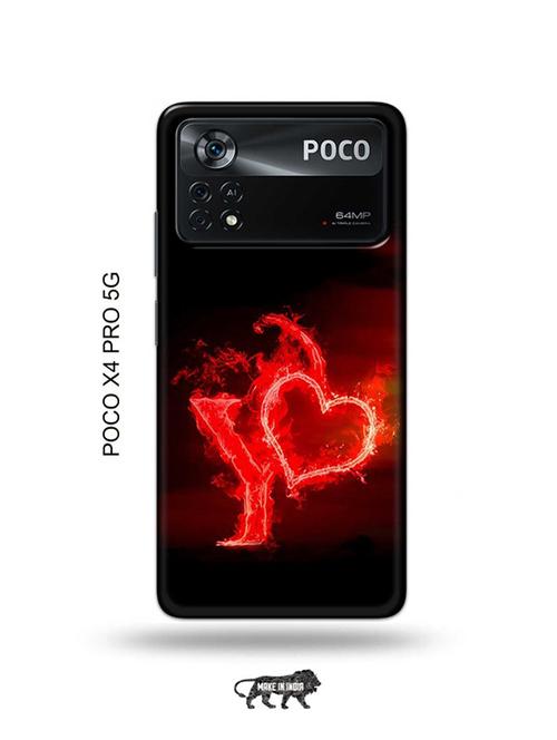 fire heart letter y back cover compatible with poco x4 pro 5g - 19002902 - Very Small Image - 1