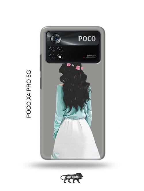 tiara queen back cover compatible with poco x4 pro 5g - 19002955 - Very Small Image - 1