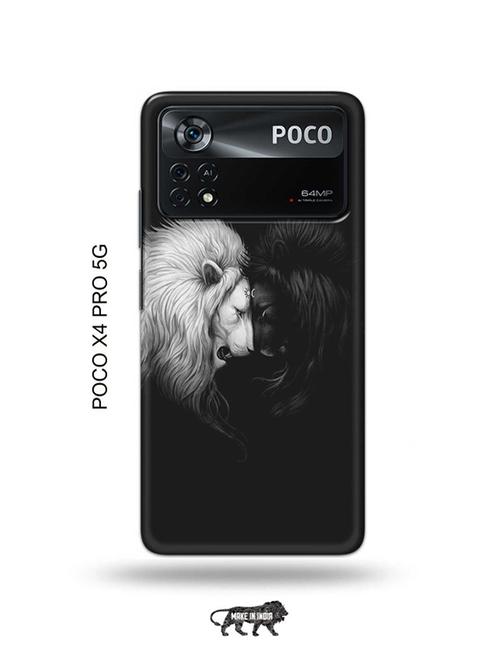lions back cover compatible with poco x4 pro 5g - 19003005 - Very Small Image - 1