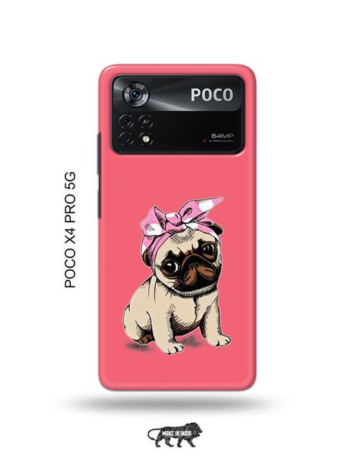 cute dog back cover compatible with poco x4 pro 5g - 19003028 - Very Small Image - 1