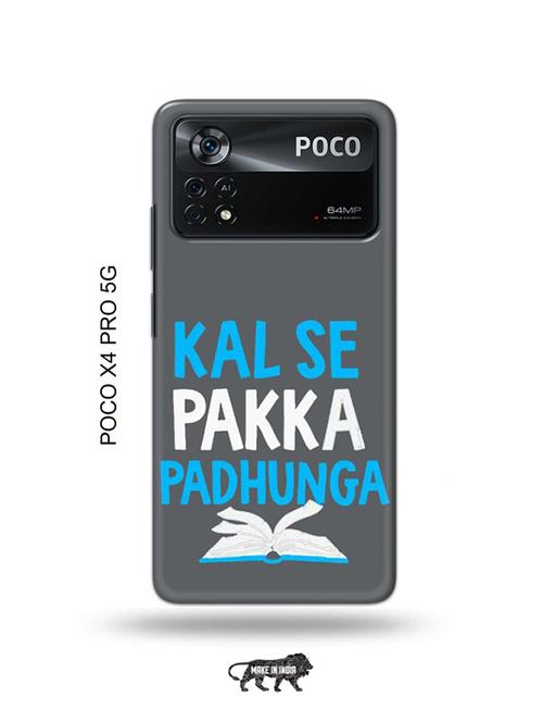 kal se padunga back cover compatible with poco x4 pro 5g - 19003038 - Very Small Image - 1