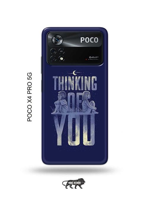 thinking of you back cover compatible with poco x4 pro 5g - 19003059 - Very Small Image - 1