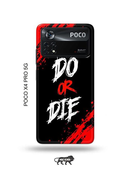 do or die back cover compatible with poco x4 pro 5g - 19003063 - Very Small Image - 1