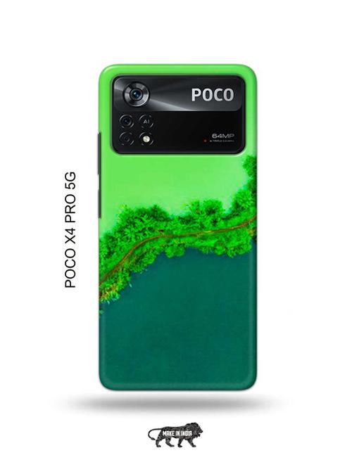 nature green back cover compatible with poco x4 pro 5g - 19003081 - Very Small Image - 1