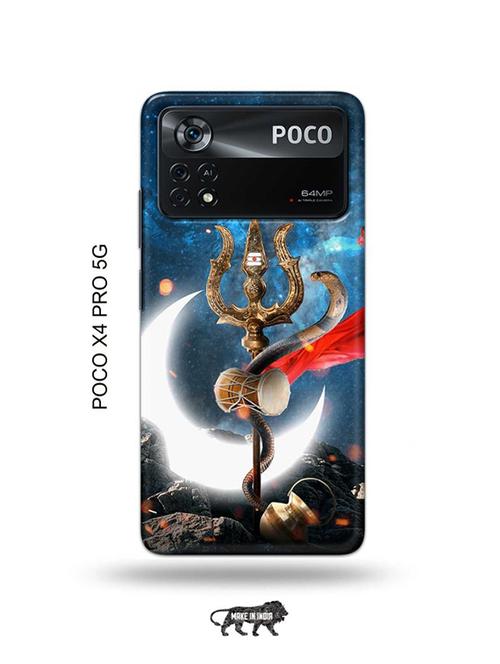 lord shiva back cover compatible with poco x4 pro 5g - 19003097 - Very Small Image - 1
