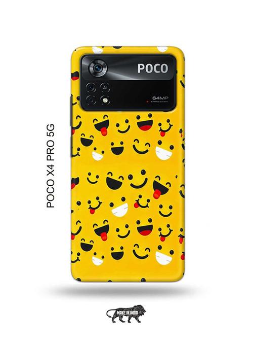 emojis back cover compatible with poco x4 pro 5g - 19003162 - Very Small Image - 1