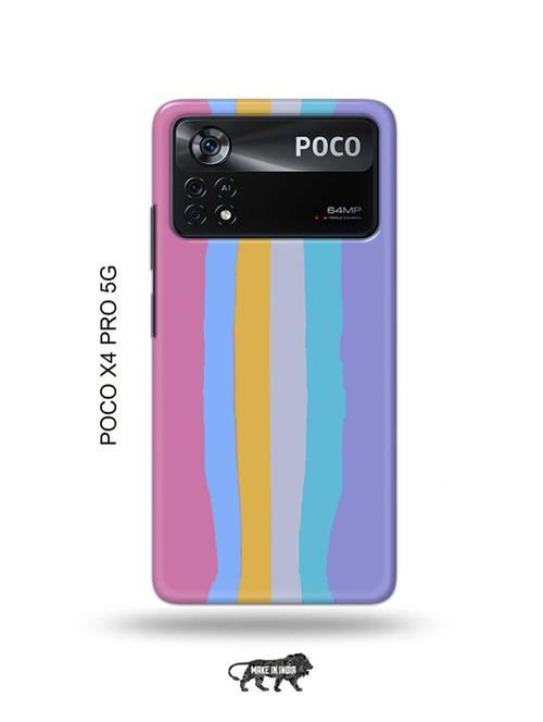 rainbow new back cover compatible with poco x4 pro 5g - 19003163 - Very Small Image - 1