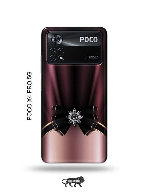 elegant design back cover compatible with poco x4 pro 5g - 19003210 - Very Small Image - 1