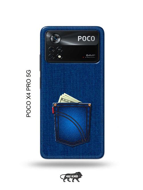 jeans back cover compatible with poco x4 pro 5g - 19003226 - Very Small Image - 1