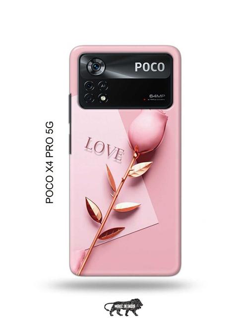 flower love back cover compatible with poco x4 pro 5g - 19003254 - Very Small Image - 1